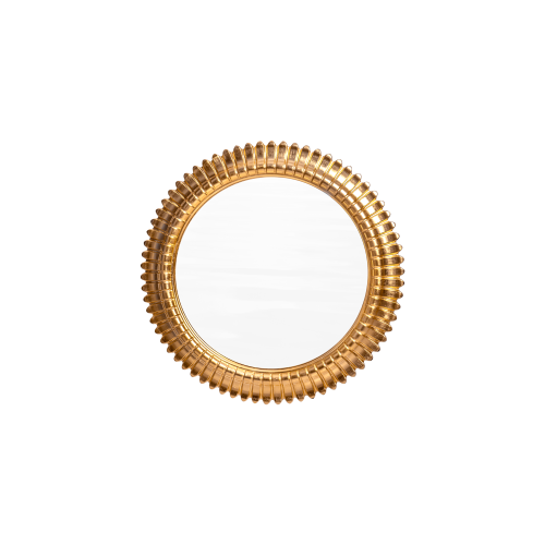 Настенное зеркало Моноваи Monowai A 69*69*4 см, золото  барокко